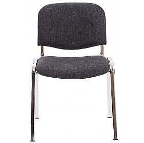 Club Chrome Stacking Conference Chairs