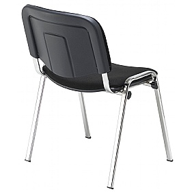 Club Chrome Stacking Conference Chairs