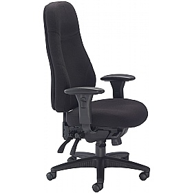 Cheetah Fabric 24 Hour Heavy Duty Posture Office C