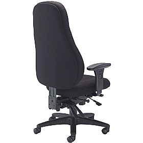 Cheetah Fabric 24 Hour Heavy Duty Posture Office C