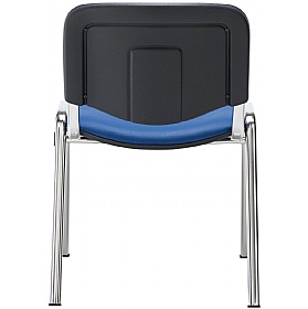 Club Chrome Wipe Clean Stacking Conference Chairs