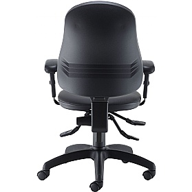 Calypso Deluxe Faux Leather High Back Operator Cha