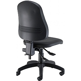 Calypso Deluxe Faux Leather High Back Operator Cha