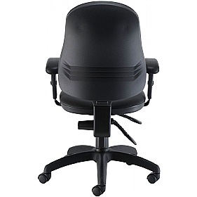 Calypso Faux Leather High Back Operator Chairs