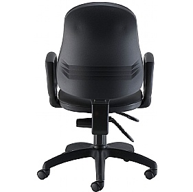 Calypso Faux Leather High Back Operator Chairs