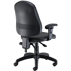Calypso Faux Leather High Back Operator Chairs