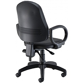 Calypso Faux Leather High Back Operator Chairs