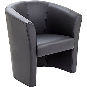 Pacific Faux Leather Tub Chair