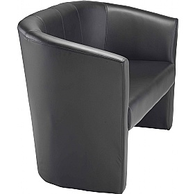 Pacific Faux Leather Tub Sofa