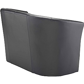 Pacific Faux Leather Tub Sofa