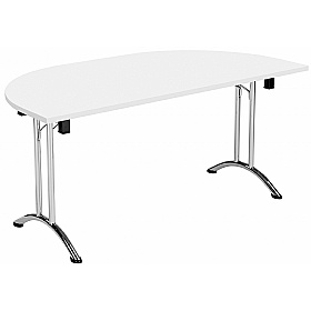 Union D-End Folding Meeting Tables