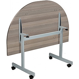 Delta D-End Tilting Meeting Tables