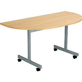 Delta D-End Tilting Meeting Tables