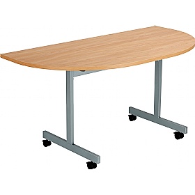 Delta D-End Tilting Meeting Tables