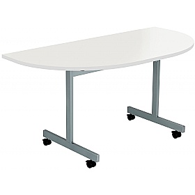 Delta D-End Tilting Meeting Tables