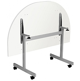 Delta D-End Tilting Meeting Tables