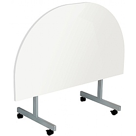 Delta D-End Tilting Meeting Tables