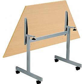 Delta Trapezoidal Tilting Meeting Tables