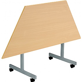 Delta Trapezoidal Tilting Meeting Tables