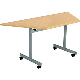 Delta Trapezoidal Tilting Meeting Tables