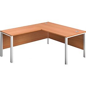 Quantum Goalpost Leg Rectangular Office Desks with