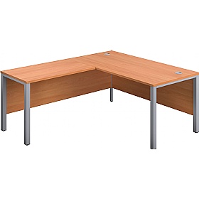 Quantum Goalpost Leg Rectangular Office Desks with