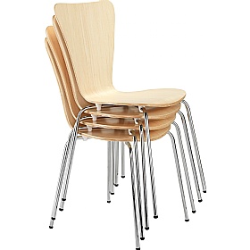 Picasso Contract Beech Stacking Cafe Chair