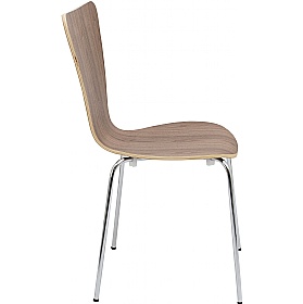 Picasso Contract Walnut Stacking Cafe Chair