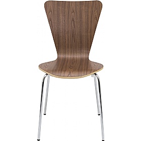 Picasso Contract Walnut Stacking Cafe Chair