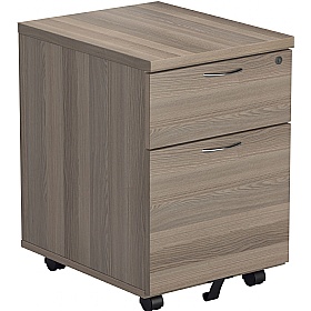 Office Essentials Wooden 2 Drawer Low Under Desk M