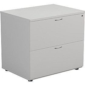 Office Essentials 2 Drawer Heavy Duty Wooden Side Filers