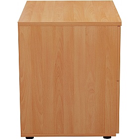 Office Essentials 2 Drawer Heavy Duty Wooden Side Filers - Office Storage