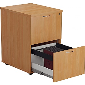 Office Essentials Wooden Filing Cabinets - Office Storage