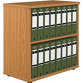 Office Essentials Wooden Office Bookcases - Office Storage