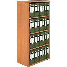 Office Essentials Wooden Office Bookcases - Office Storage