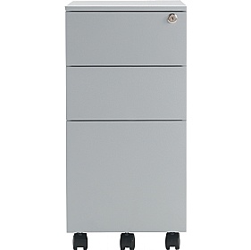 Talos Slimline Steel Mobile Pedestals
