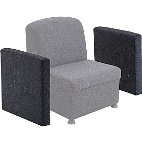 Glacier Modular Reception Chairs