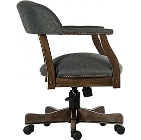 Captain Antique Replica Fabric Office Chair - Office Chairs