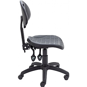 Factory II PU Wipe Clean Work Chair