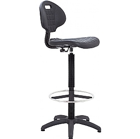 Factory High PU Wipe Clean Draughtsman Chair