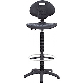 Factory High PU Wipe Clean Draughtsman Chair