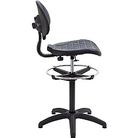Factory High PU Wipe Clean Draughtsman Chair