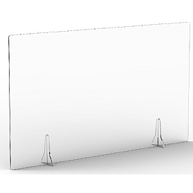 Desk Top Freestanding Acrylic Protective Screens