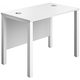 Quantum Shallow Goalpost Leg Rectangular Office Desks - Office Desks