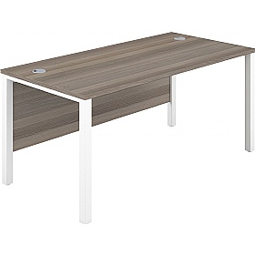 Quantum Shallow Goalpost Leg Rectangular Office Desks - Office Desks