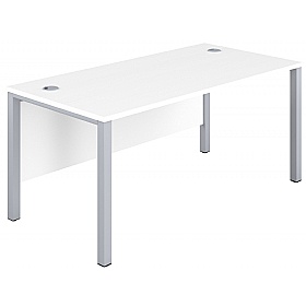 Quantum Shallow Goalpost Leg Rectangular Office Desks - Office Desks