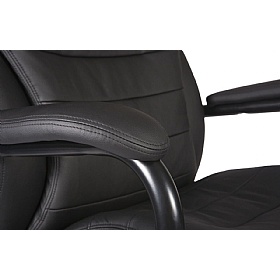 Goliath 27 Stone Bariatric Leather Faced Office Ch