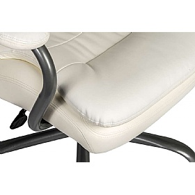 Goliath 27 Stone Bariatric Leather Faced Office Ch