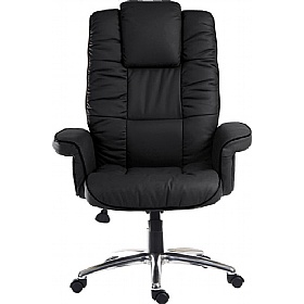 Lombard Executive Leather Faced Office Chair