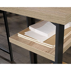 Industrial L-Shaped Home Office Desks